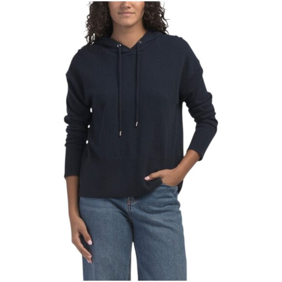 ELIE TAHARI Cashmere Pull Over Hoodie - Picture 1 of 2